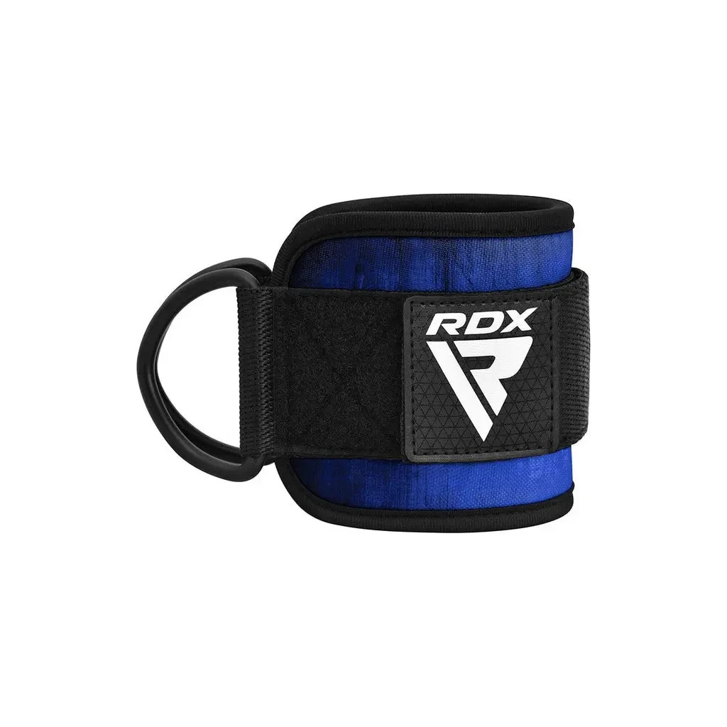 Манжета для тяги RDX A4 Gym Ankle Pro Blue Pair (WAN-A4U-P) - зображення 2