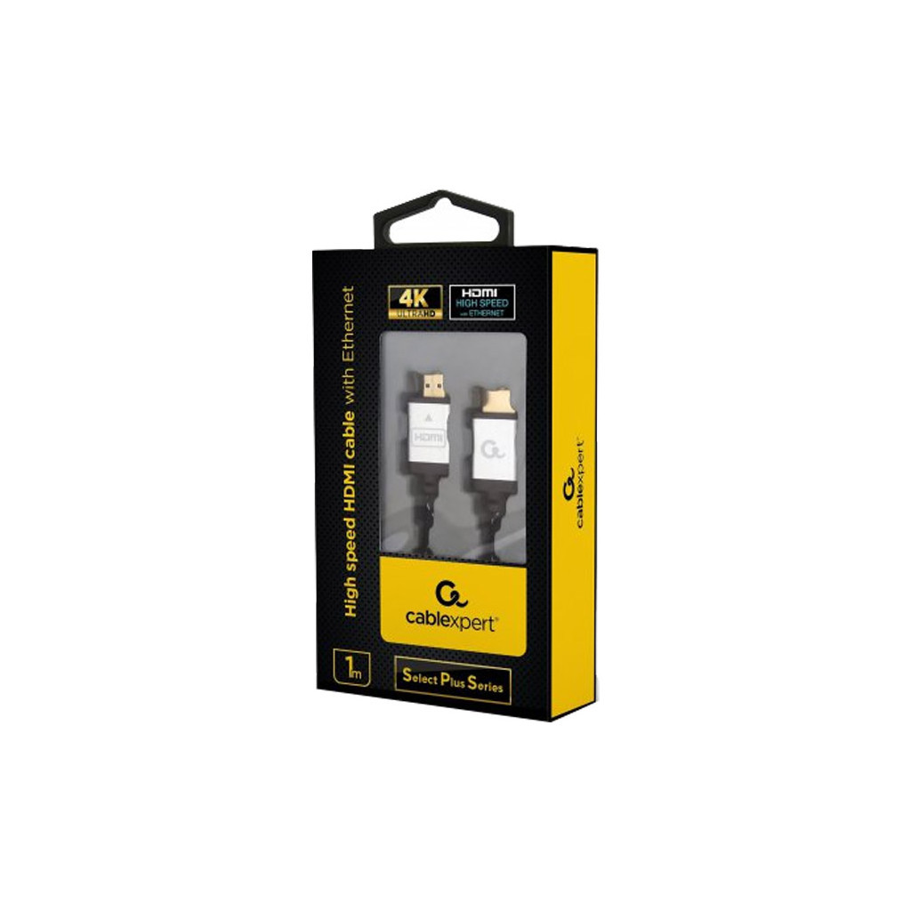 Кабель мультимедійний HDMI to HDMI 1.0m Cablexpert (CCB-HDMIL-1M) - зображення 3