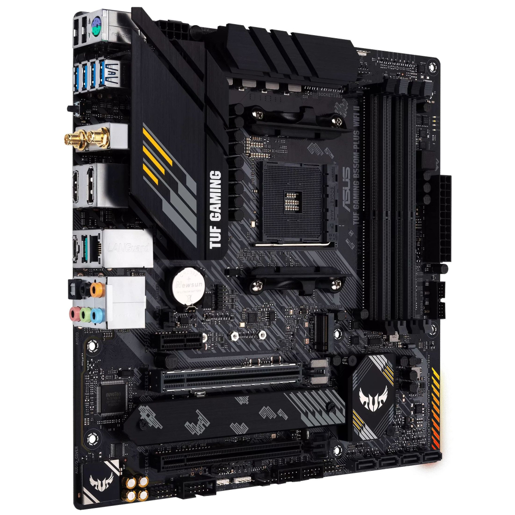 Материнська плата ASUS TUF GAMING B550M-PLUS WIFI II - зображення 3
