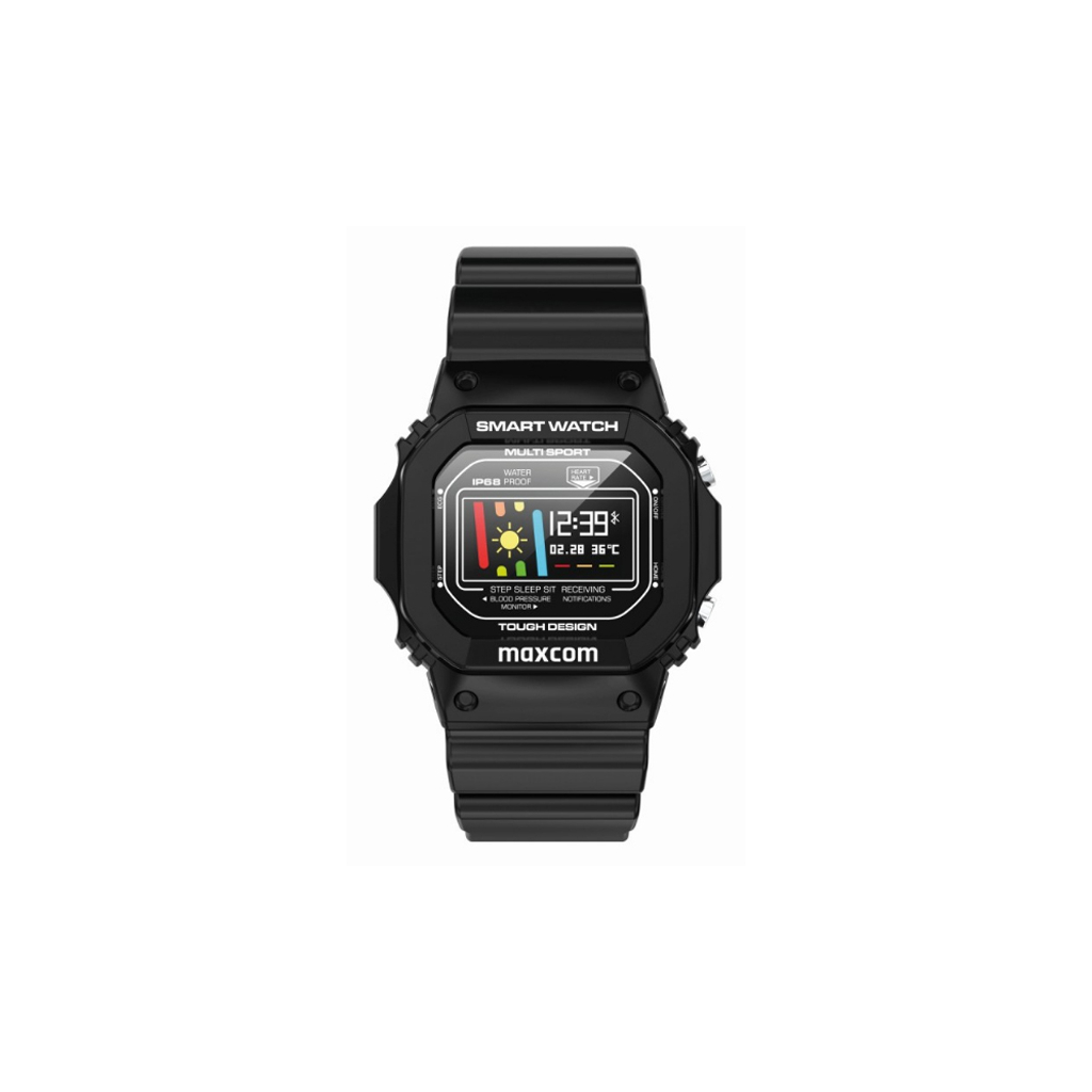Смарт-годинник Maxcom Fit FW22 CLASSIC Black - зображення 2