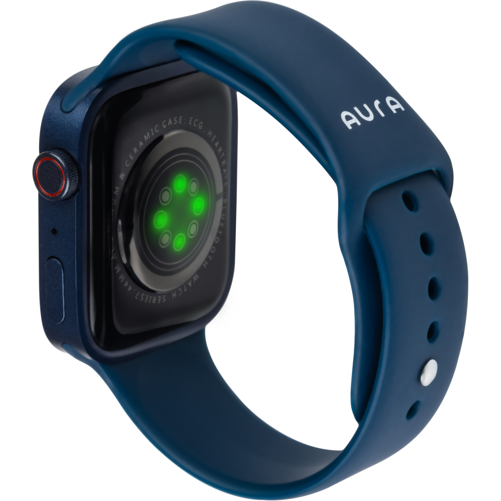 Смарт-годинник AURA X1 Pro 44mm Blue (SWAX144BL) - зображення 3
