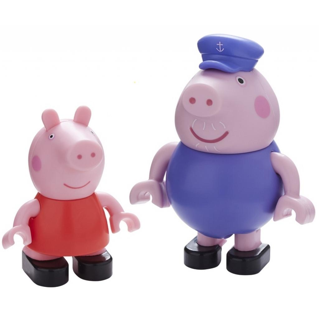 Конструктор Peppa Pig Паровозик дідуся Пеппи 2 фігурки 20 деталей (6033) - зображення 3