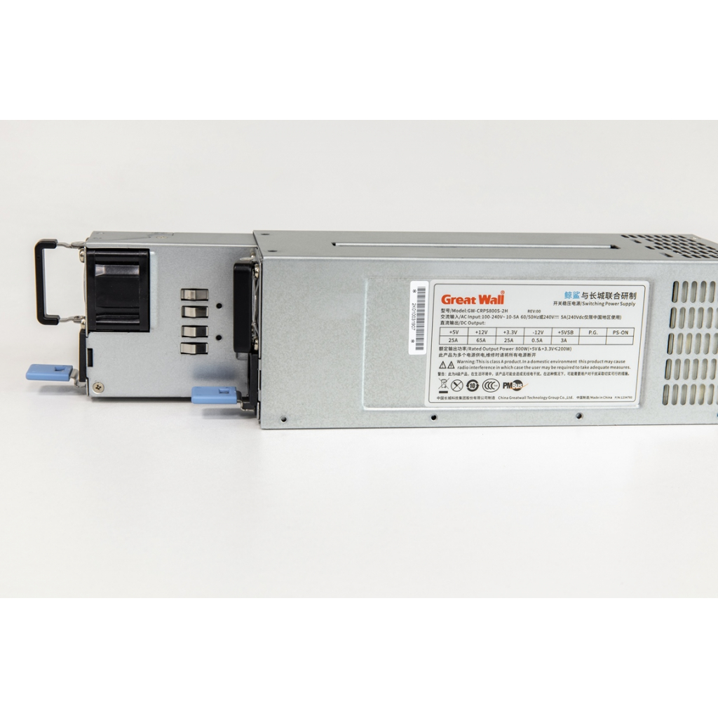 Блок живлення GreatWall 800W 2U Redundant 1-1 Power Cage Module (GW-CRPS800-2H) - зображення 3