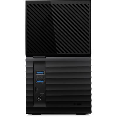 Зовнішній жорсткий диск 3.5" 8TB My Book Duo WD (WDBFBE0080JBK-EESN) - зображення 4