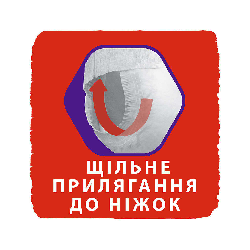 Підгузки Libero UpGo 7 16-26 кг 32 шт HERO (7322541091044) - зображення 5