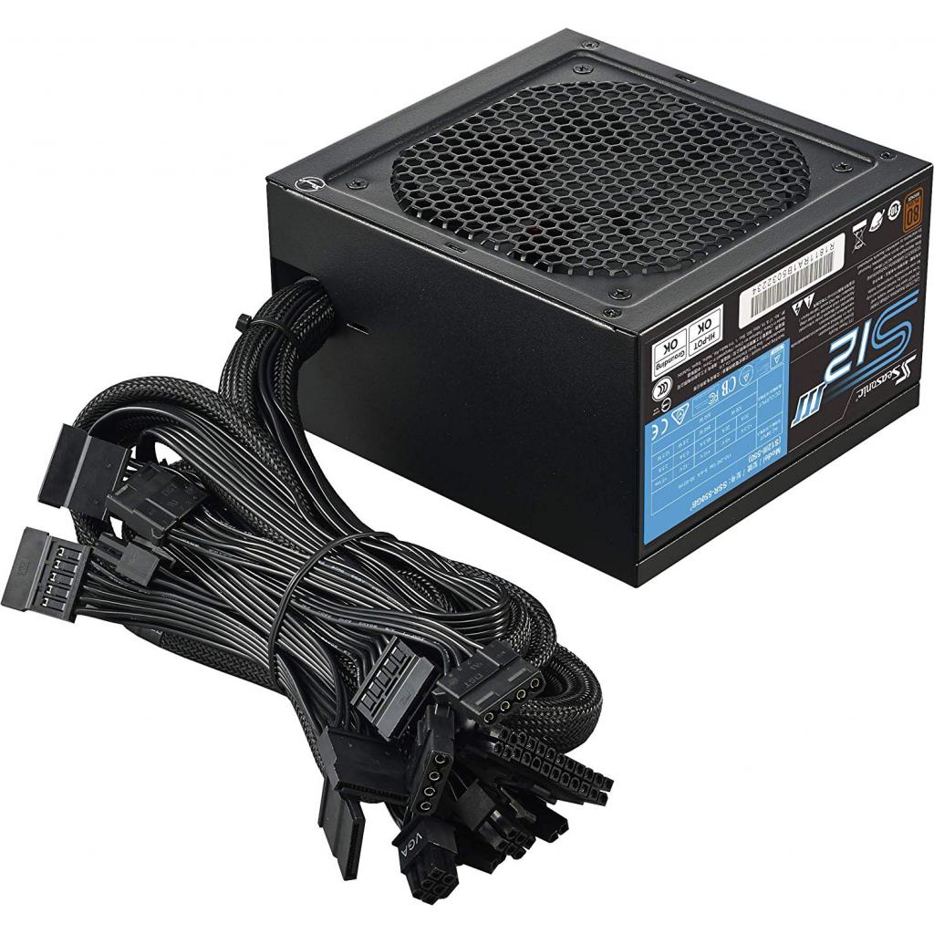Блок живлення Seasonic 550W S12III-550 Bronze (SSR-550GB3) - зображення 4