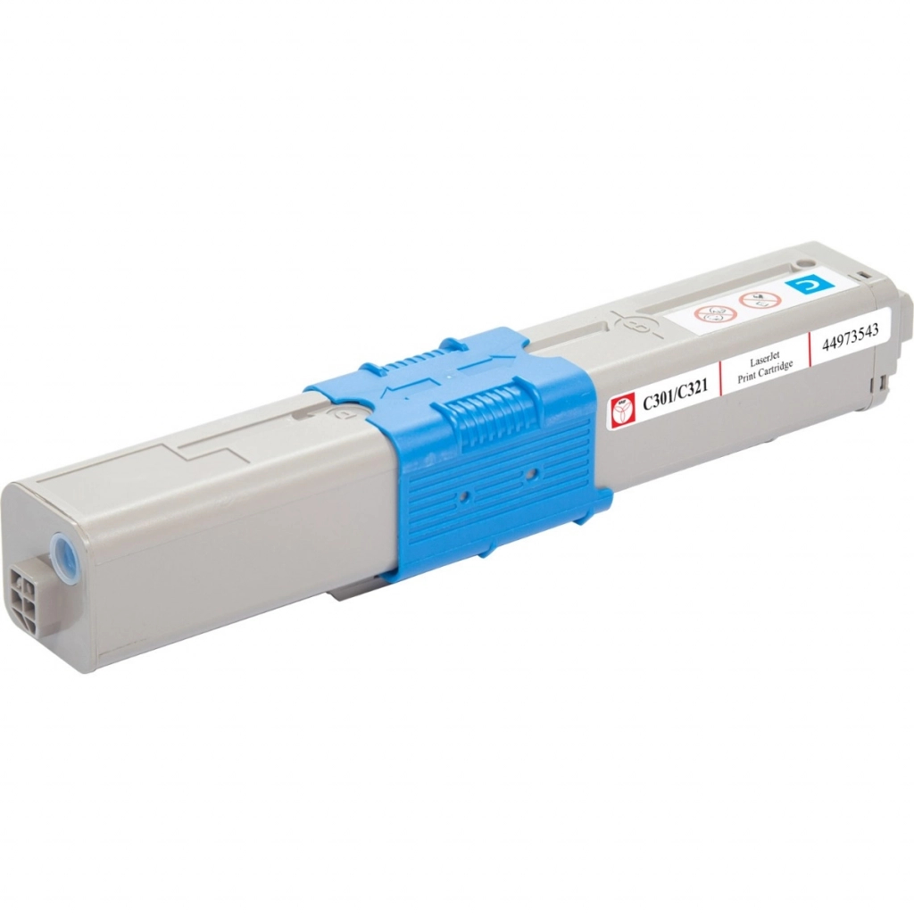 Тонер-картридж BASF OKI C301/C321/MC332/MC342/ 44973543 Cyan (KT-44973543) - зображення 2