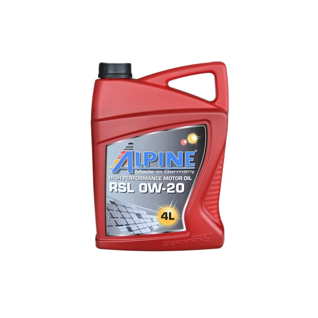 Моторна олива Alpine 0W-20 RSL 4л (0195-4) - зображення 1