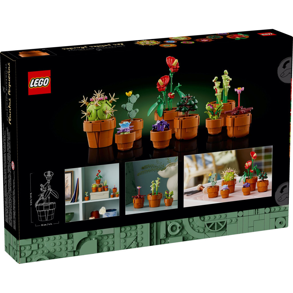 Конструктор LEGO Icons Мініатюрні рослини 758 деталей (10329) - зображення 10