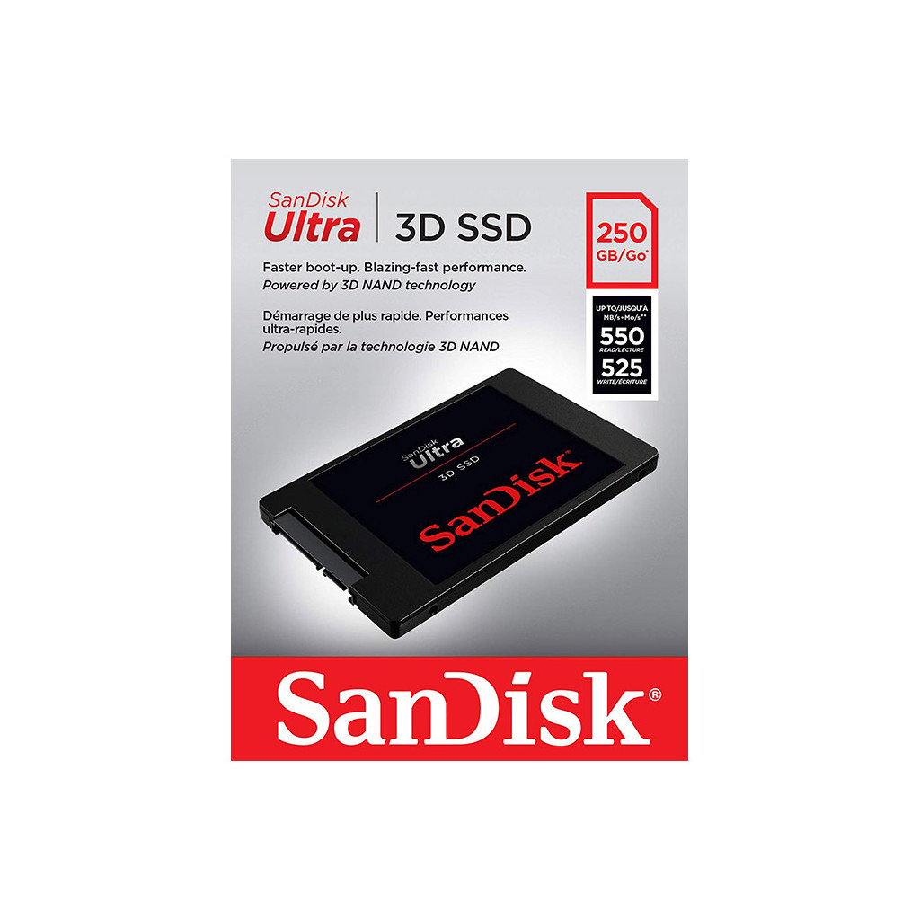 Накопичувач SSD 2.5" 250GB SanDisk (SDSSDH3-250G-G25) - зображення 3