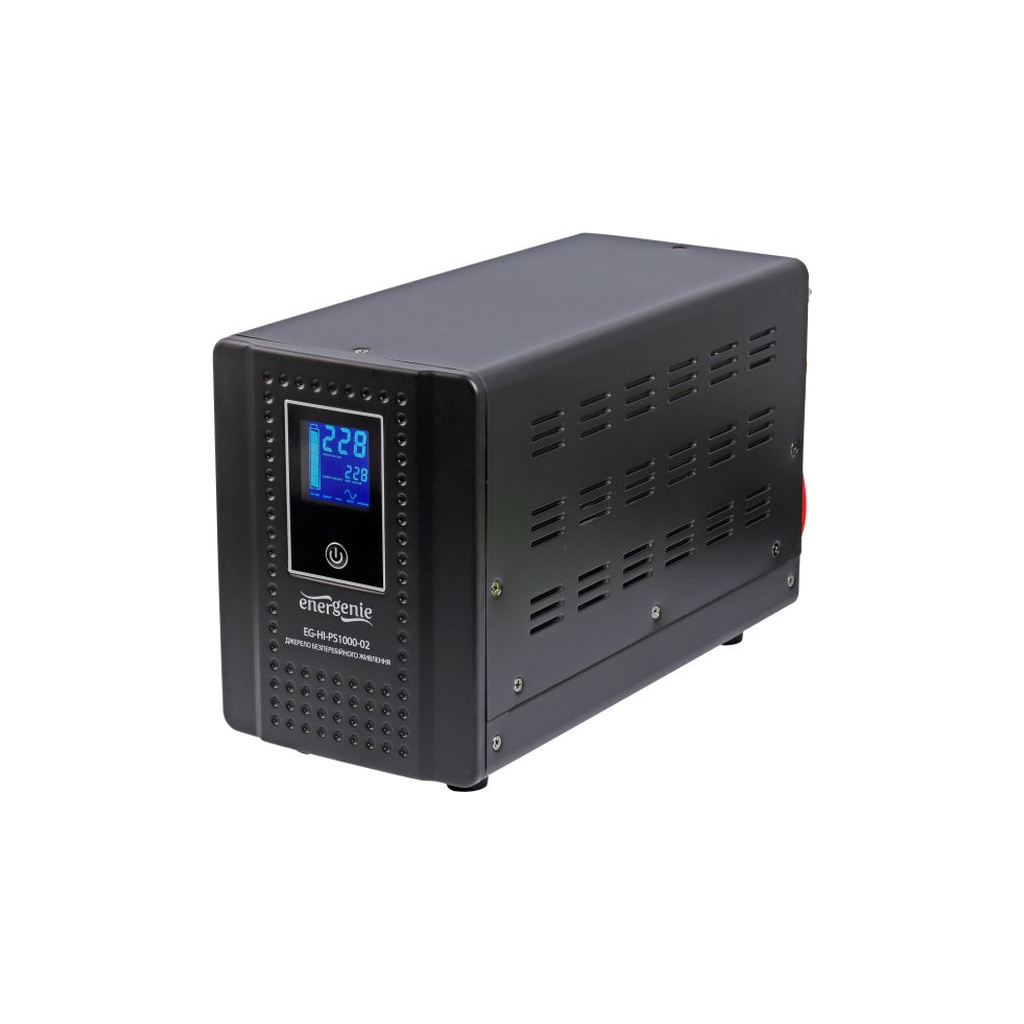 Пристрій безперебійного живлення EnerGenie EG-HI-PS1000-02 1000VA 600W (EG-HI-PS1000-02) - зображення 1