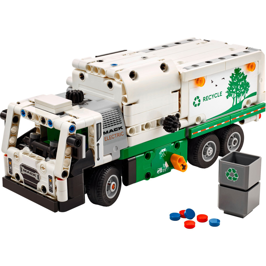 Конструктор LEGO Technic Сміттєвоз Mack LR Electric 503 деталей (42167) - зображення 2