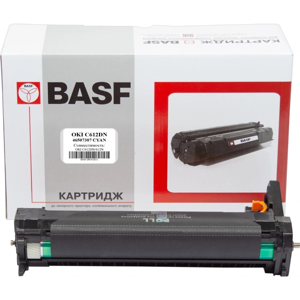 Драм картридж BASF OKI C612DN/612N/ 46507307 Cyan (DR-612DC) - зображення 1