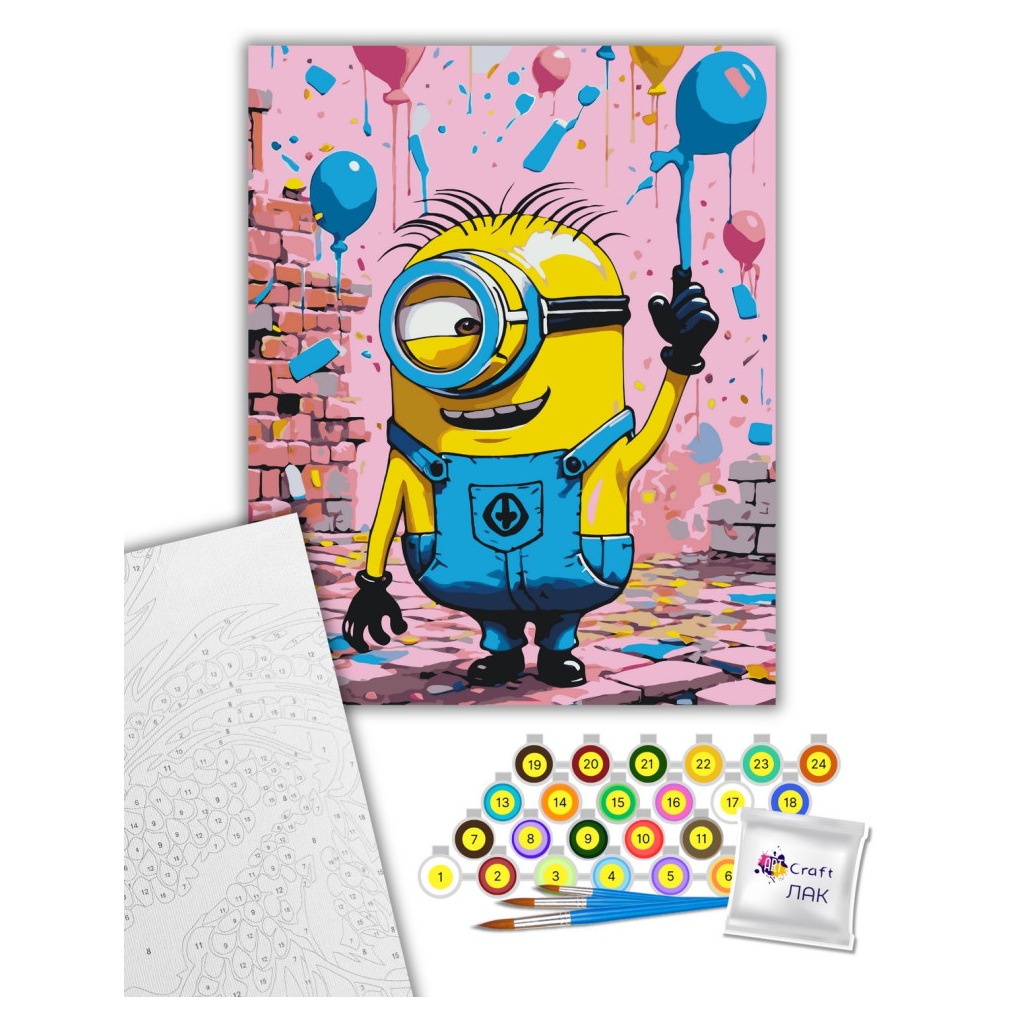 Картина по номерам ArtCraft Міньйон 40х50 см (16121-AC) - зображення 2