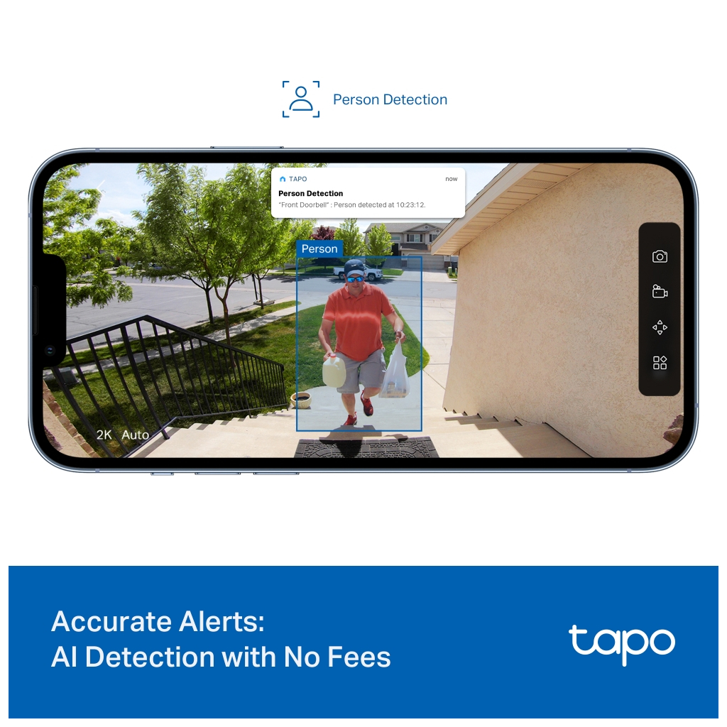 Дверний дзвінок TP-Link Tapo D205 (TAPO-D205) - зображення 6