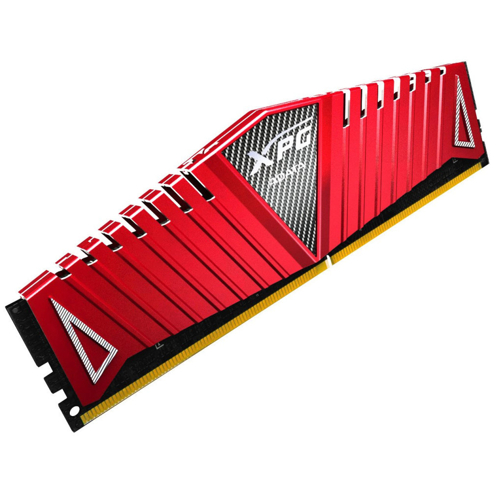 Модуль пам'яті для комп'ютера DDR4 4GB 2666 MHz XPG Z1-HS Red ADATA (AX4U2666W4G16-SRZ) - зображення 2
