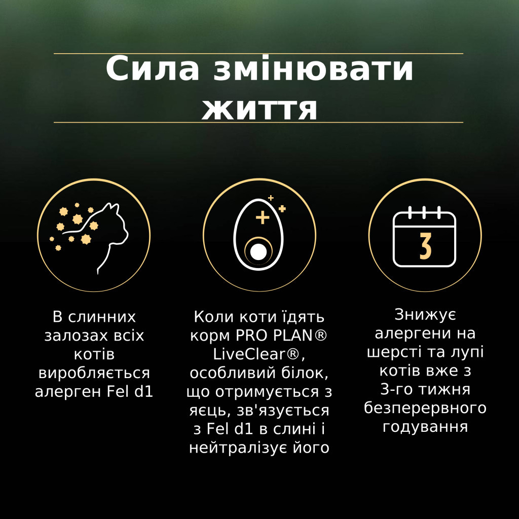 Сухий корм для кішок Purina Pro Plan LiveClear для стерилізованих котів з лососем 1.4 кг (7613287232700) - зображення 10
