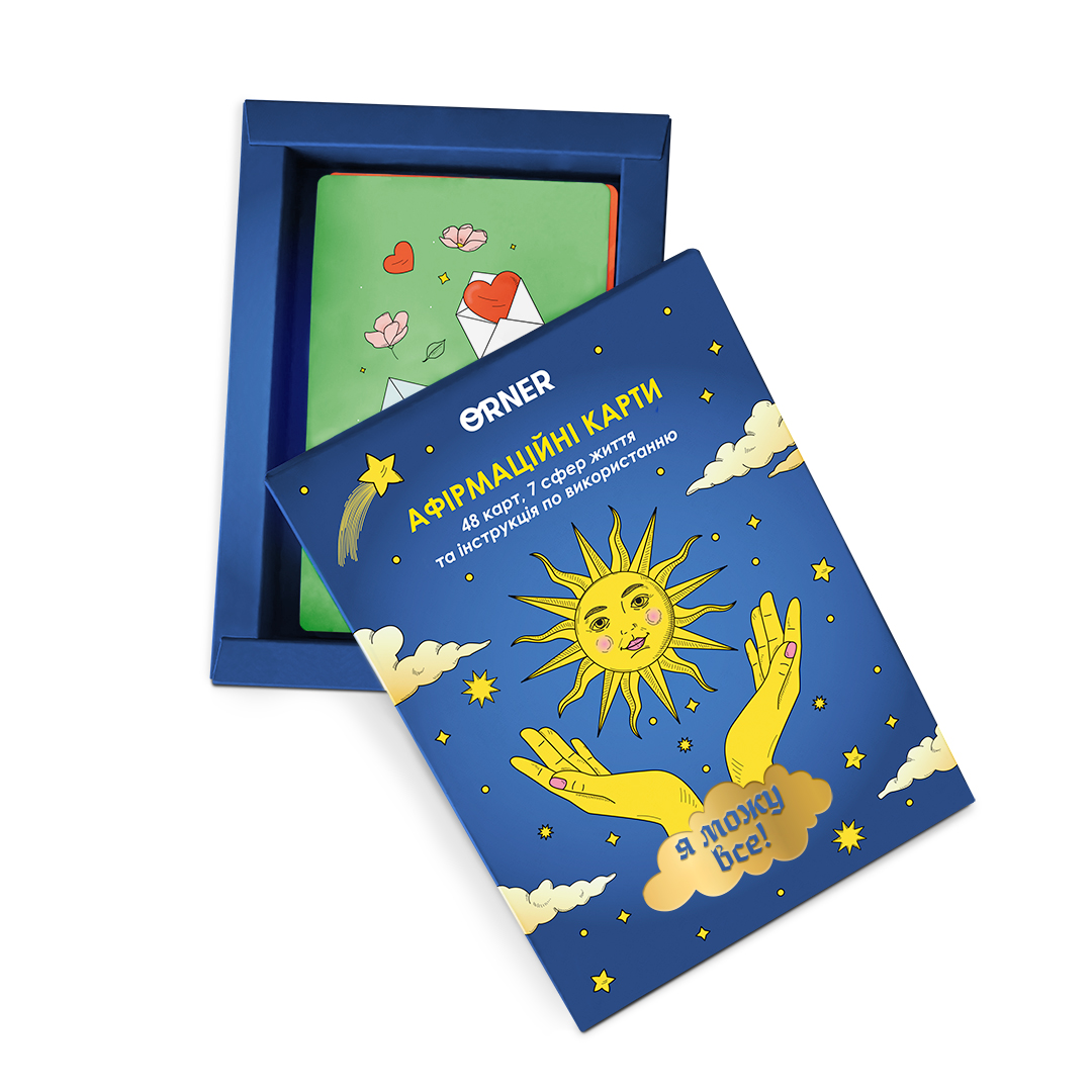 Картки з афірмаціями Orner Я можу все! (orner-2309) - изображение 8