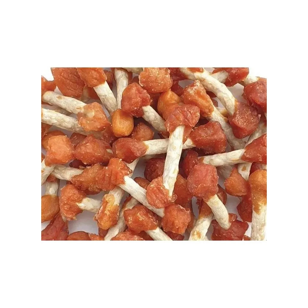 Ласощі для собак LupiPets М'які дамблери з куркою 7-8 см 500 г (RM038-500) - зображення 1