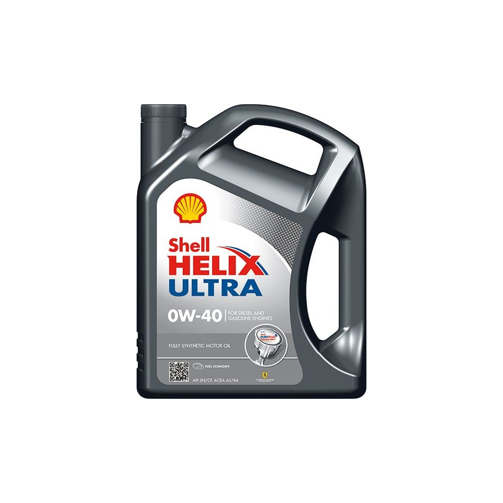 Моторна олива Shell Helix Ultra 0w 40 5л (73542) - зображення 1