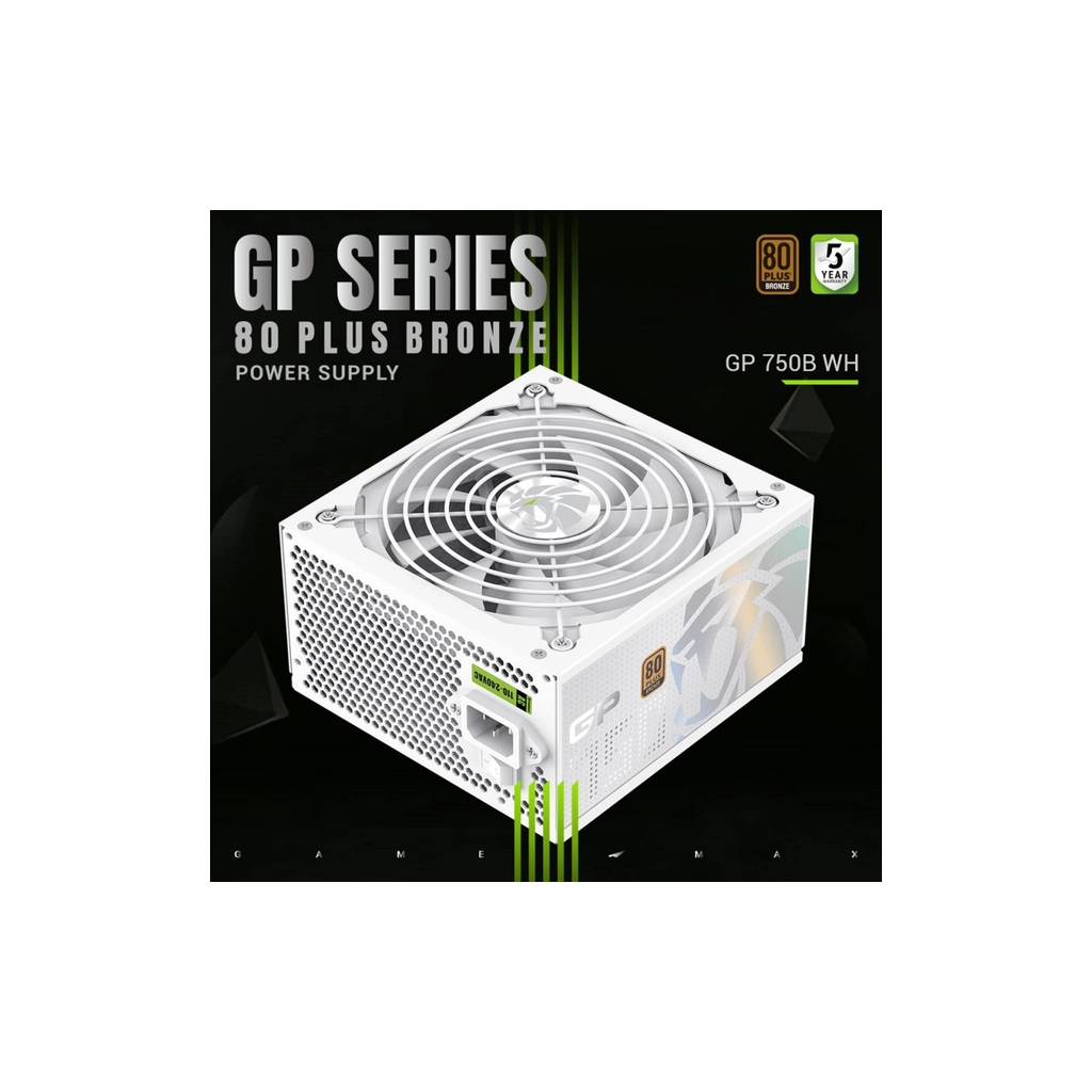 Блок живлення Gamemax 750W (GP 750B WH) - зображення 10