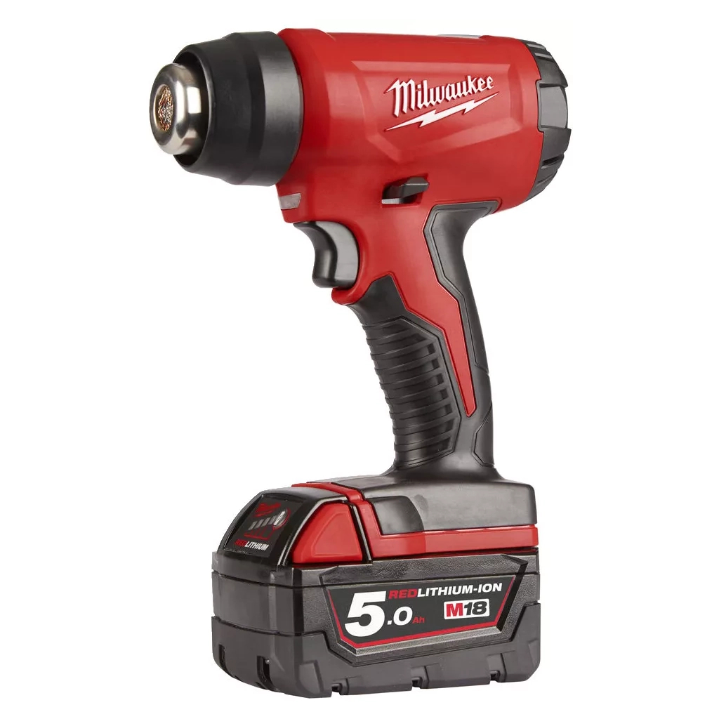 Будівельний фен Milwaukee M18 BHG-502C 2x5Ah, кейс (4933459772) - зображення 1