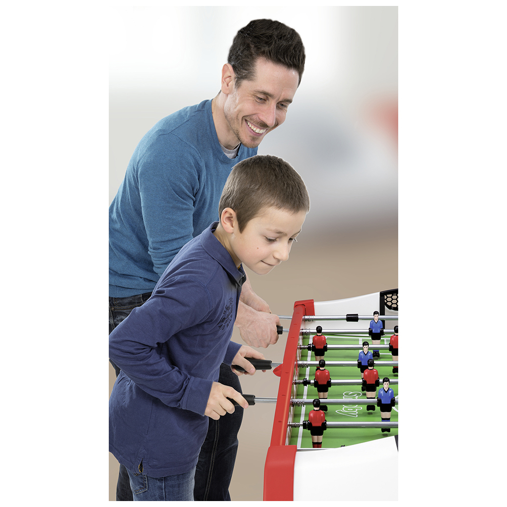 Настільний футбол Smoby Дерев'яний багатофункціональний стіл Павер Плей 4 в 1 (7600640002) - зображення 6