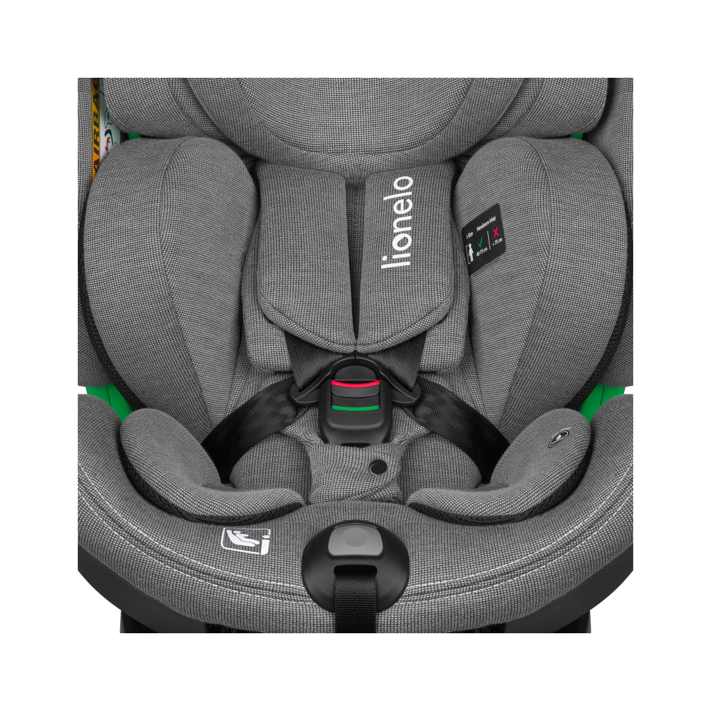 Автокрісло Lionelo Harmony I-Size Grey Concrete Bamboо (LO-HARMONY I-SIZE GREY CONCRETE BAMBOO) - зображення 9