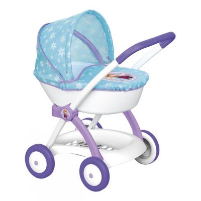 Коляска для ляльок Smoby Фроузен c люлькою и корзинкой (254146) - зображення 1
