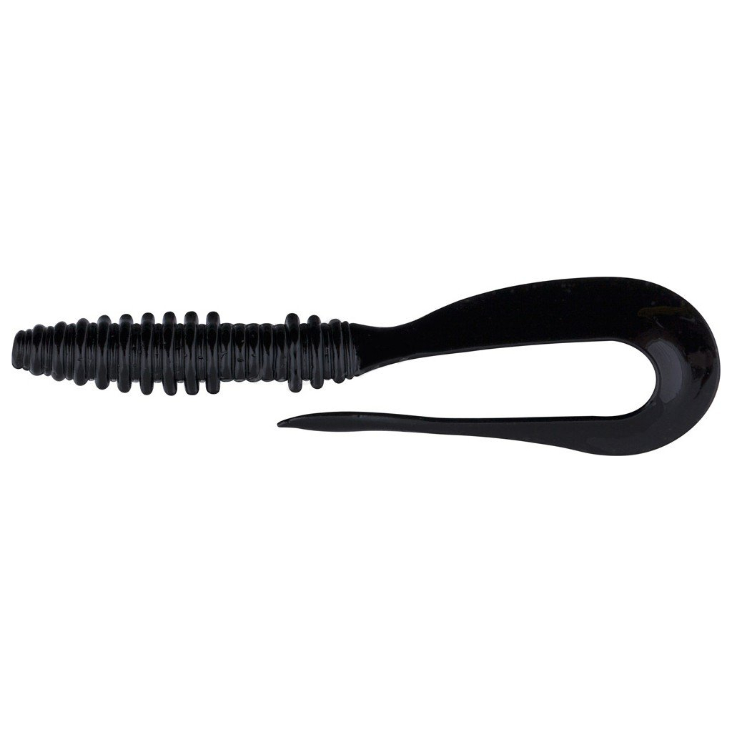 Силікон рибальський Keitech Mad Wag Mini 3.5" (10 шт/упак) ц:001 black (1551.07.49) - зображення 1