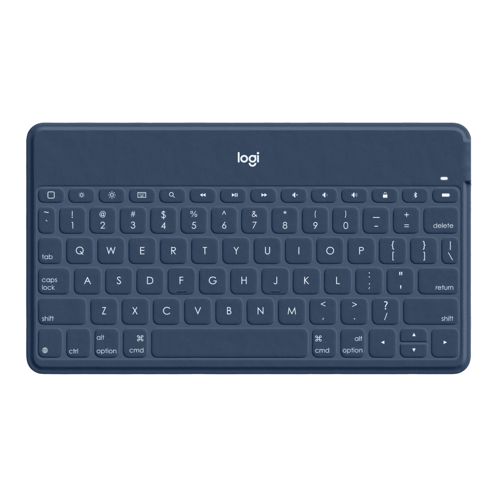 Клавіатура Logitech Keys-To-Go для iPhone, iPad, Apple TV Classic Blue (920-010123) - зображення 1