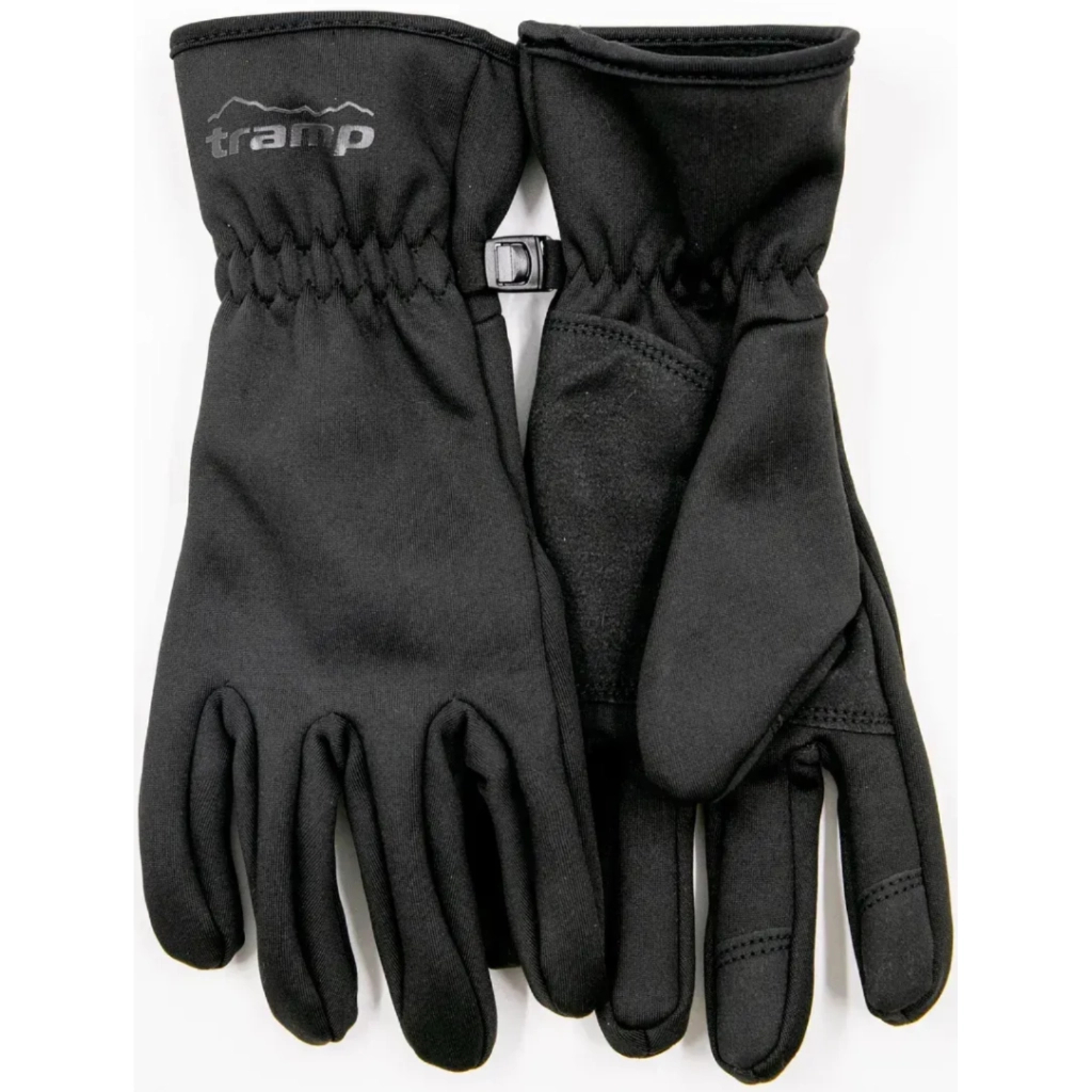 Рукавиці Tramp софтшел чорні XXL (UTRGB-004-XXL) - зображення 3