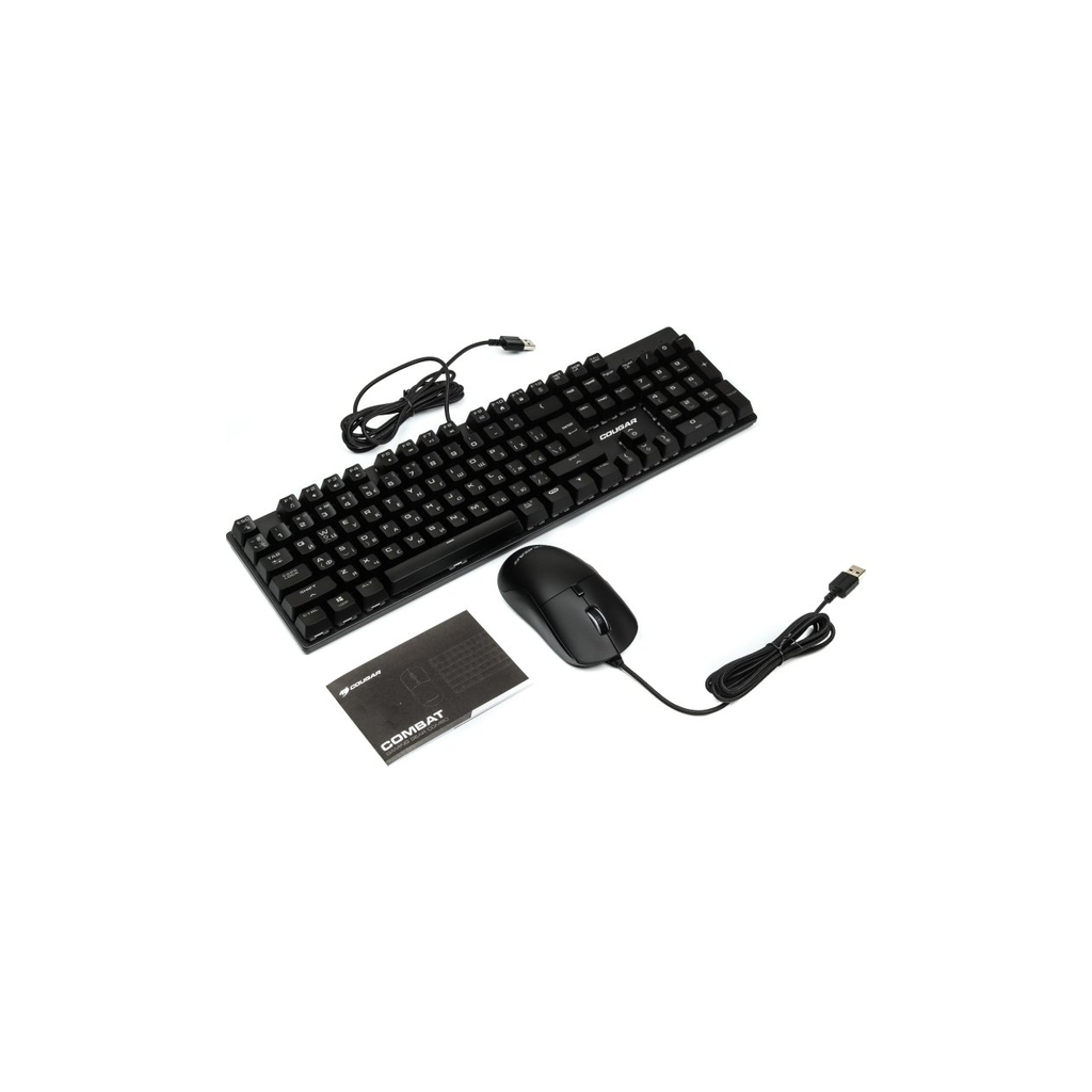 Комплект Cougar Combat Keyboard and Mouse USB Black (Combat) - зображення 8