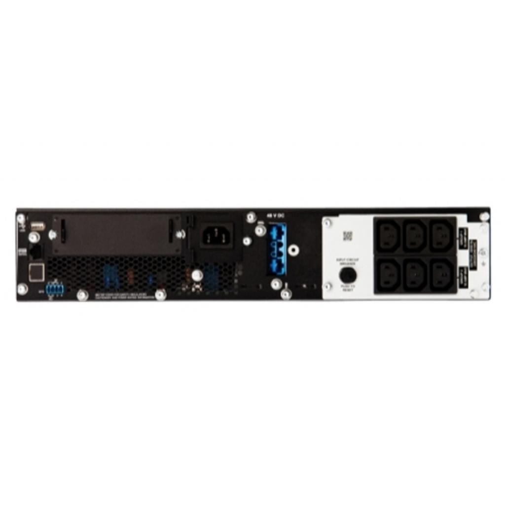 Пристрій безперебійного живлення APC Smart-UPS SRT 1000VA RM with Network Card (SRT1000RMXLI-NC) - зображення 4