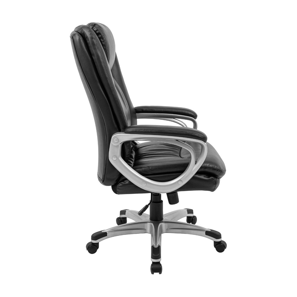 Офісне крісло Richman Еліт Про Пластик Річ M-1 (Tilt) Шкіра Спліт Чорна (R00000041855) - зображення 3