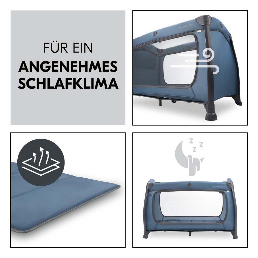 Дитячий манеж Hauck Play N Relax Dark Blue (60014-6) - зображення 3