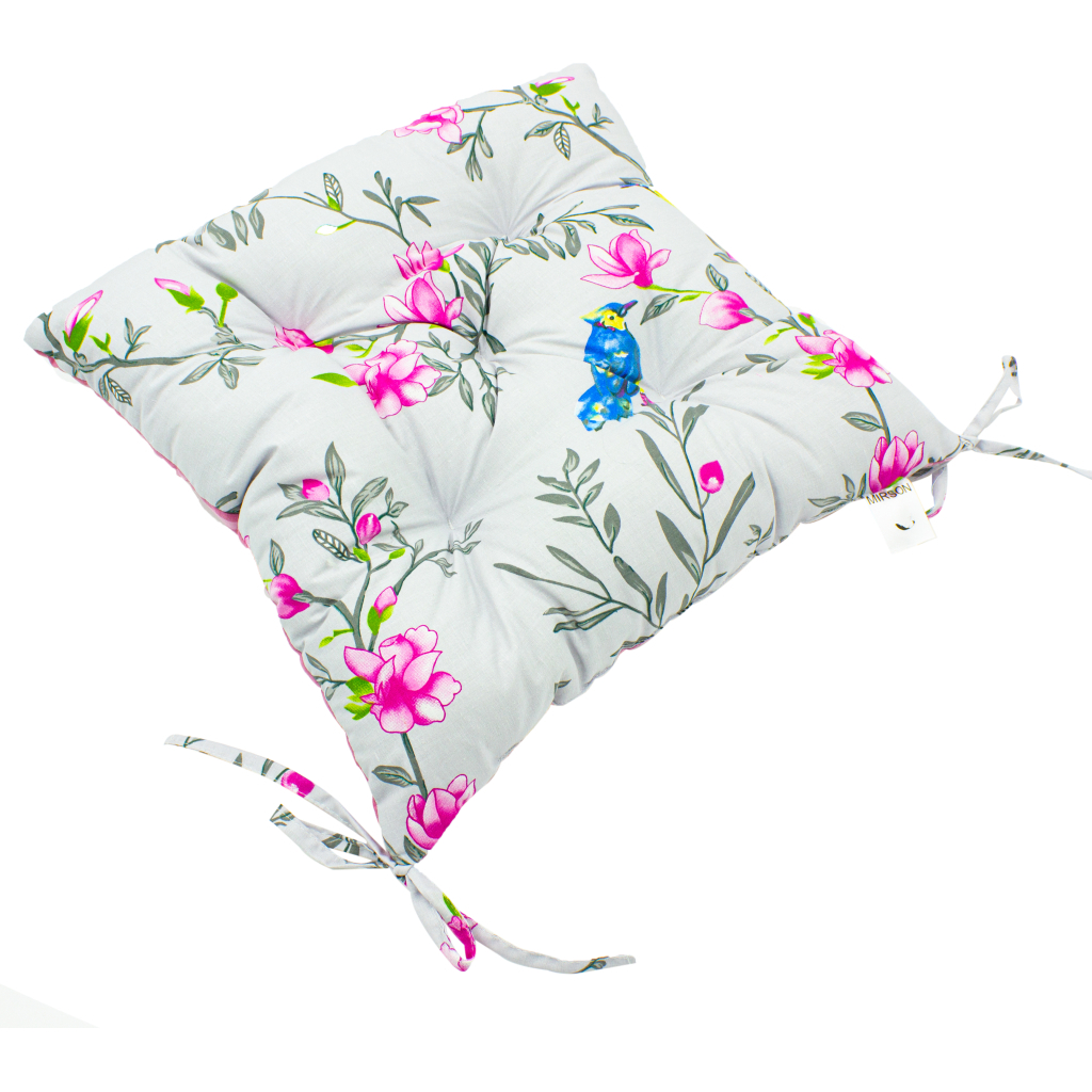 Подушка на стілець MirSon Бязь 17-0553 Nadia 40х40 см (2200006185413) - зображення 1