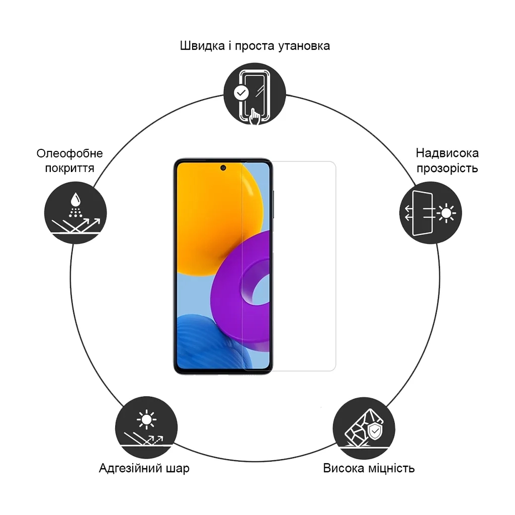 Скло захисне Drobak Samsung Galaxy A36 (383872) - зображення 4