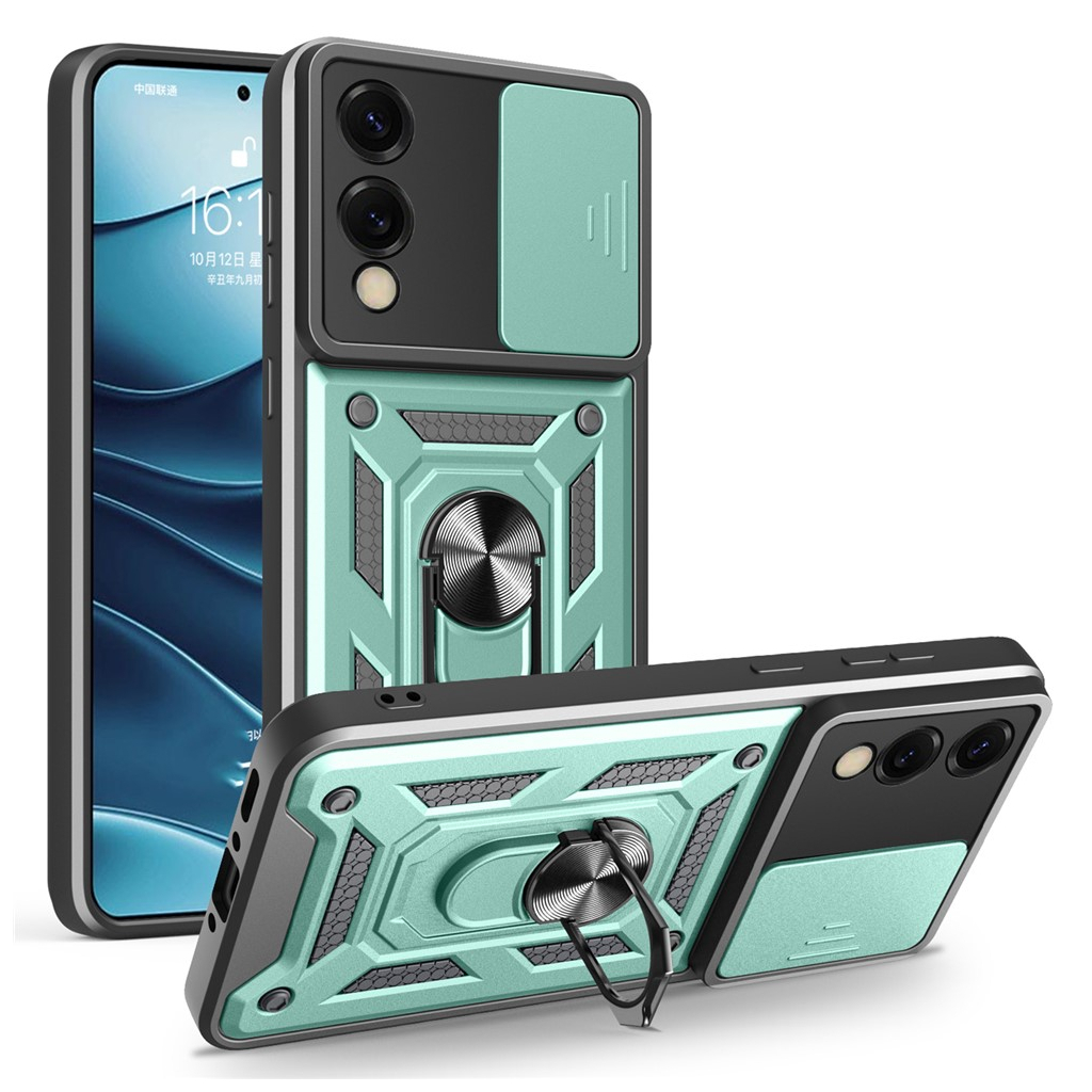 Чохол до мобільного телефона BeCover Military Samsung Galaxy S25 Edge SM-S937 Dark Green (714571) - зображення 6