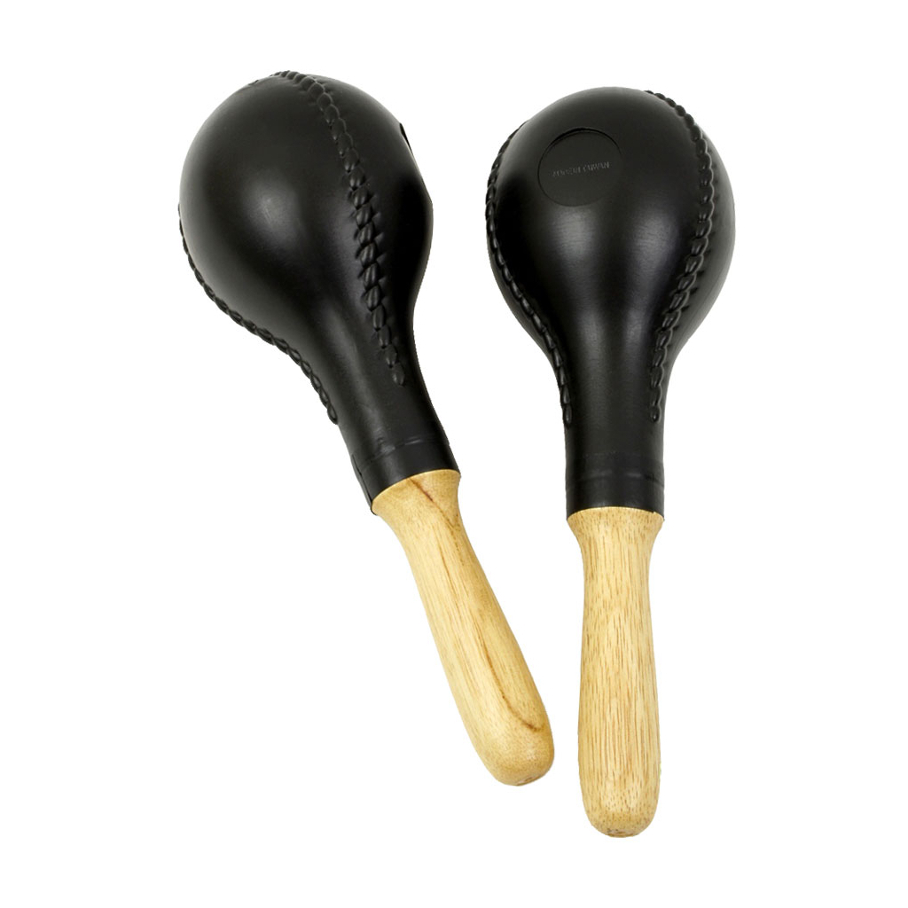 Маракас Maxtone Large Plastic Maracas Wooden Handle (T-45) - зображення 1