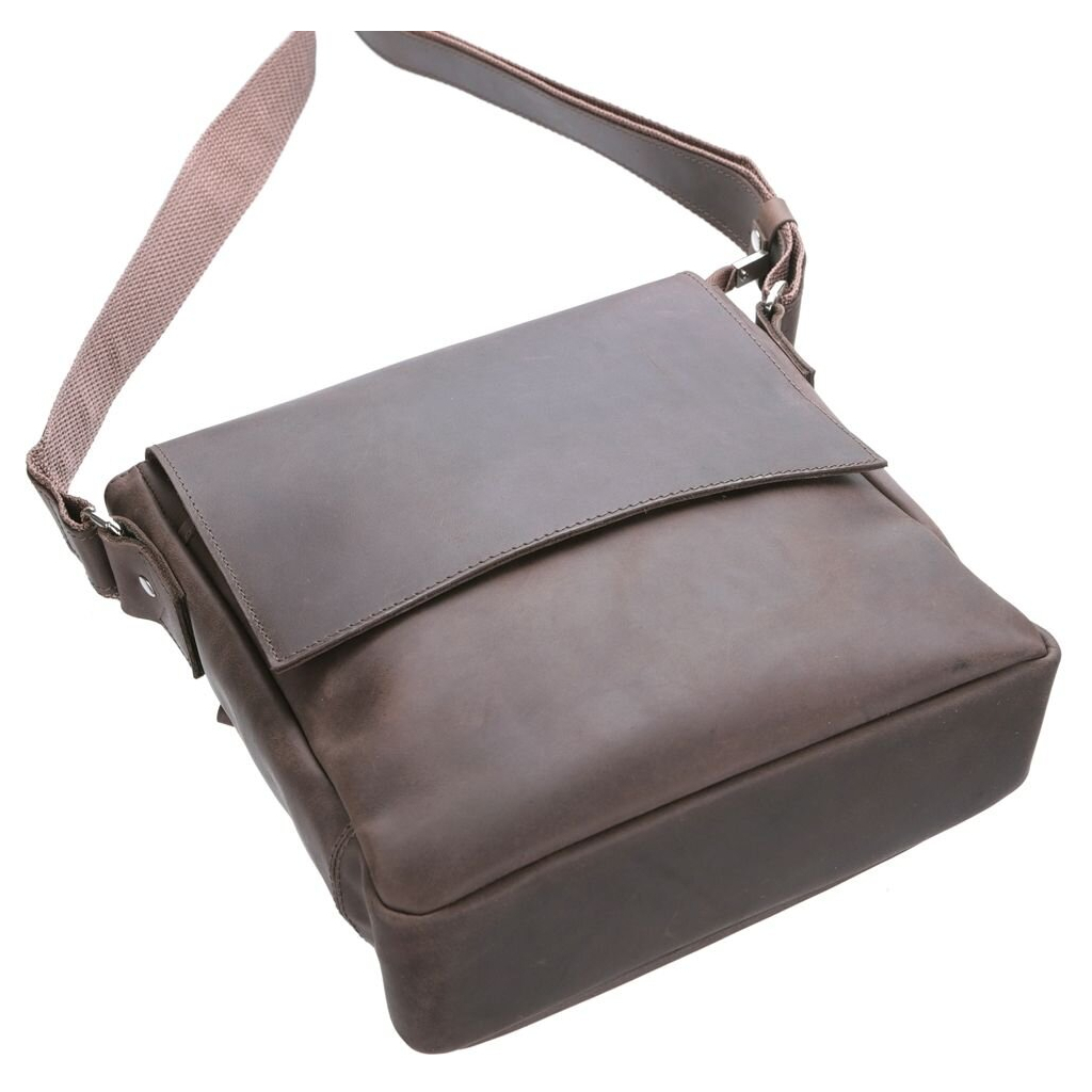 Сумка Shvigel Месенджер Коричнева (00884) - зображення 9