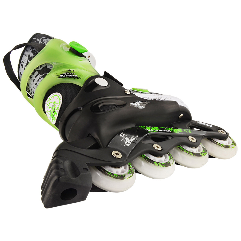 Роликові ковзани Action Pat Зелені 30-33 (PW-117CD-1/Green/30-33) - зображення 6