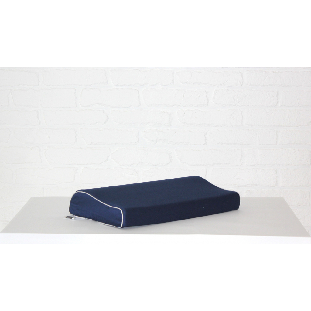 Подушка MirSon ортопедична 6118 Delicate satin Ocean Kiddy Boy 50х29х5/8 (2200003262728) - зображення 3