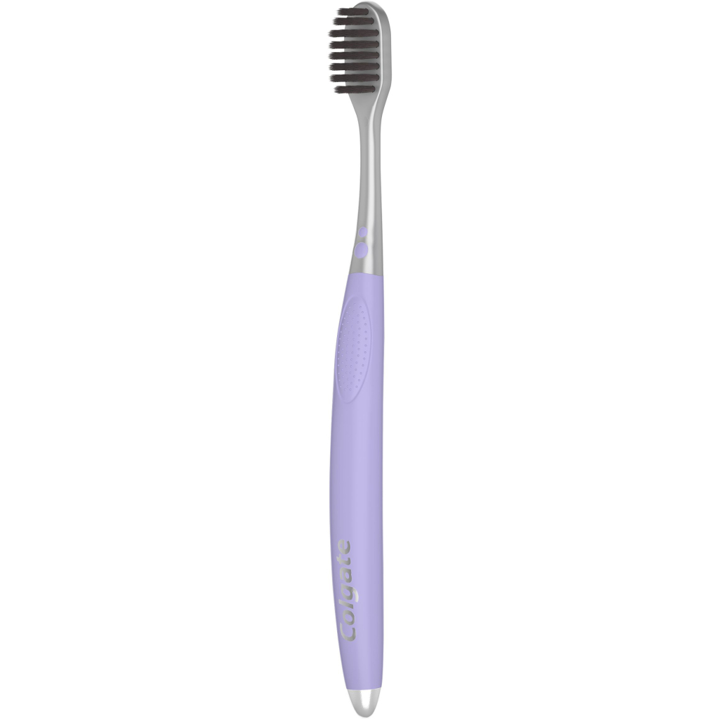 Зубна щітка Colgate High Density Charcoal м'яка 2 шт. (8718951369153) - зображення 6