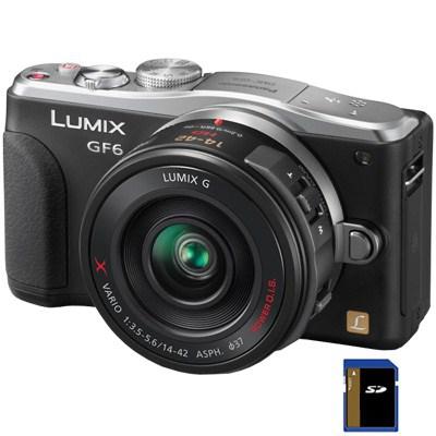 Цифровий фотоапарат Panasonic DMC-GF6 black 14-42mm kit (DMC-GF6KEE-K/DMC-GF6KEE9K) - зображення 1