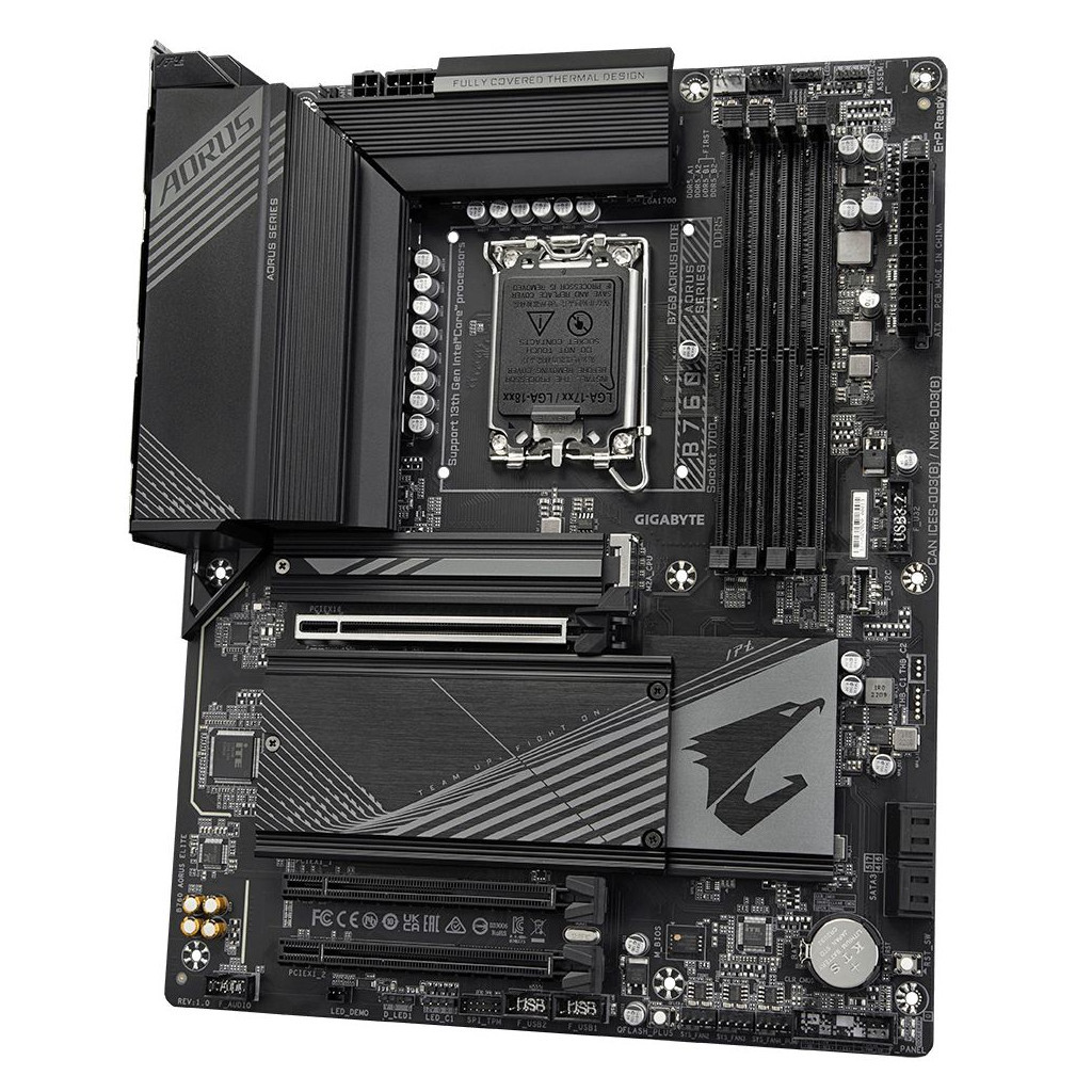 Материнська плата GIGABYTE B760 AORUS ELITE - зображення 4