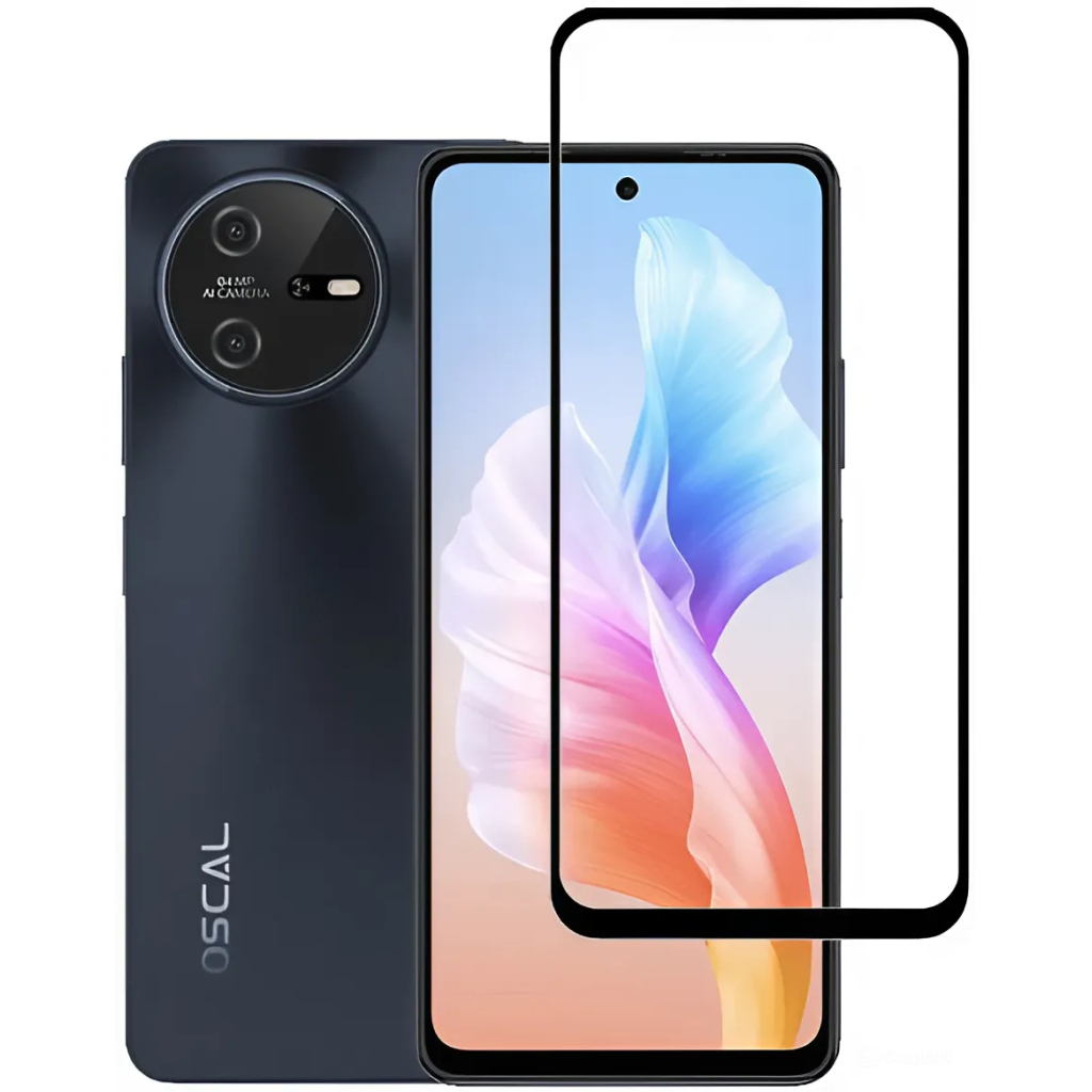 Скло захисне BeCover Oscal Tiger 12 6.78" Black (711579) - зображення 2