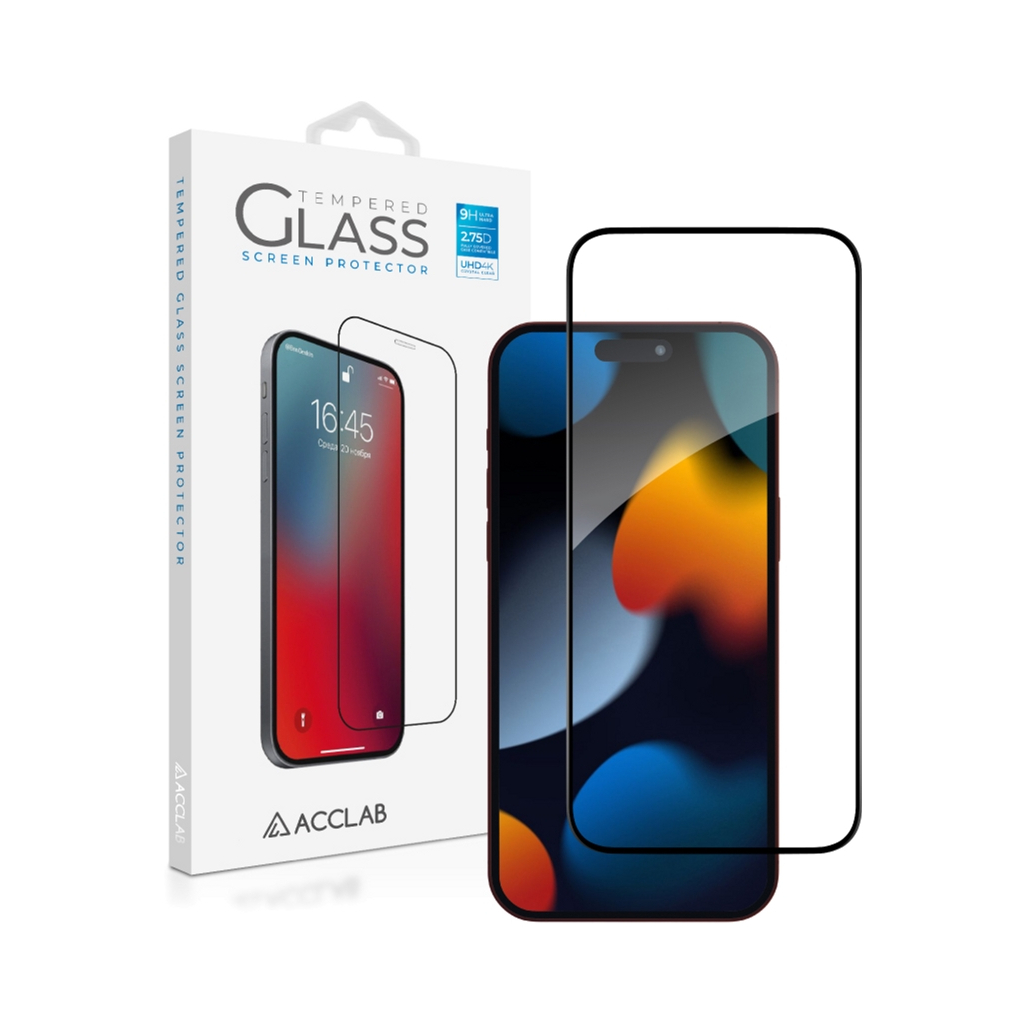 Скло захисне ACCLAB Full Glue Apple iPhone 15 Pro (1283126575389) - зображення 2