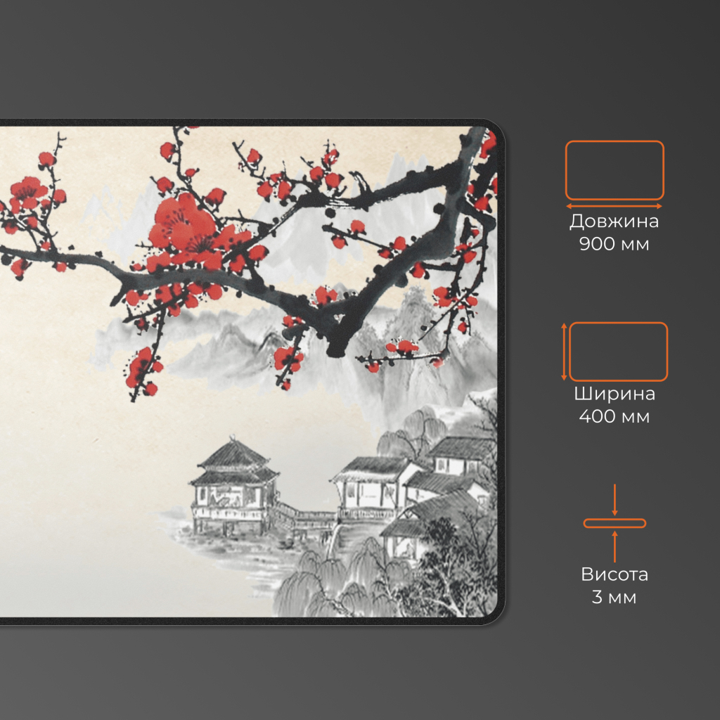 Килимок для мишки GamePro MP275W Black (MP275W) - изображение 6