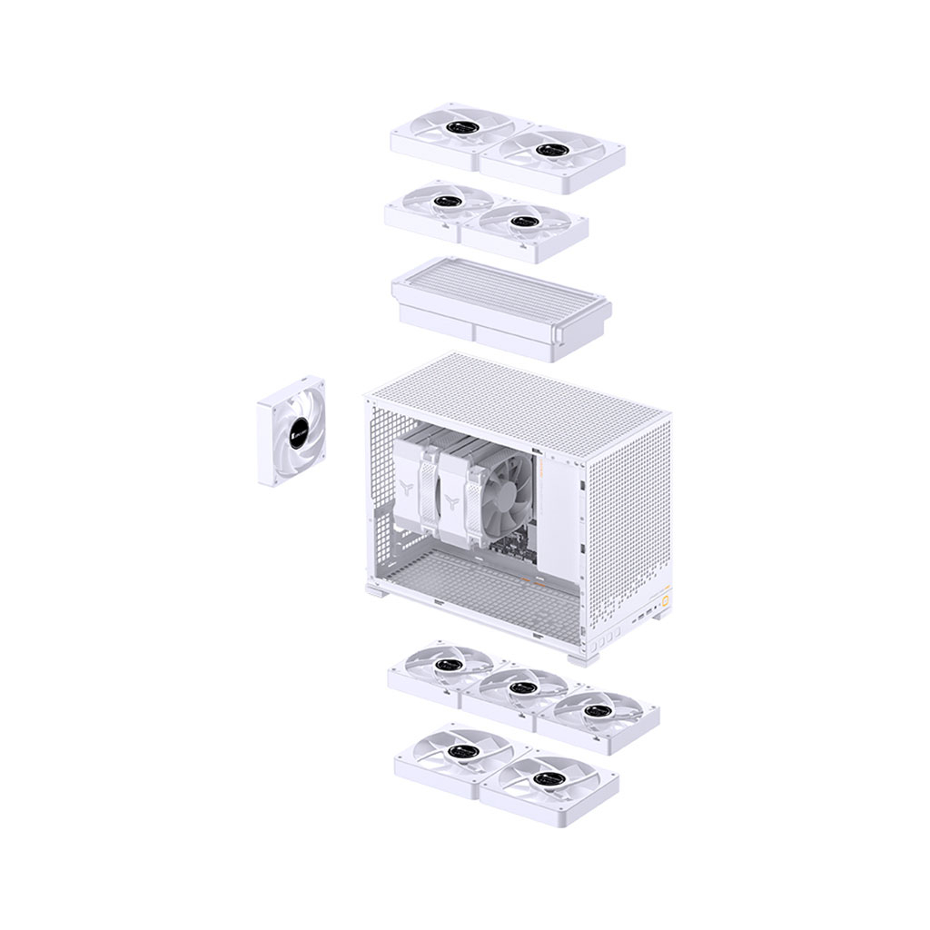 Корпус JONSBO D32 PRO White - зображення 12